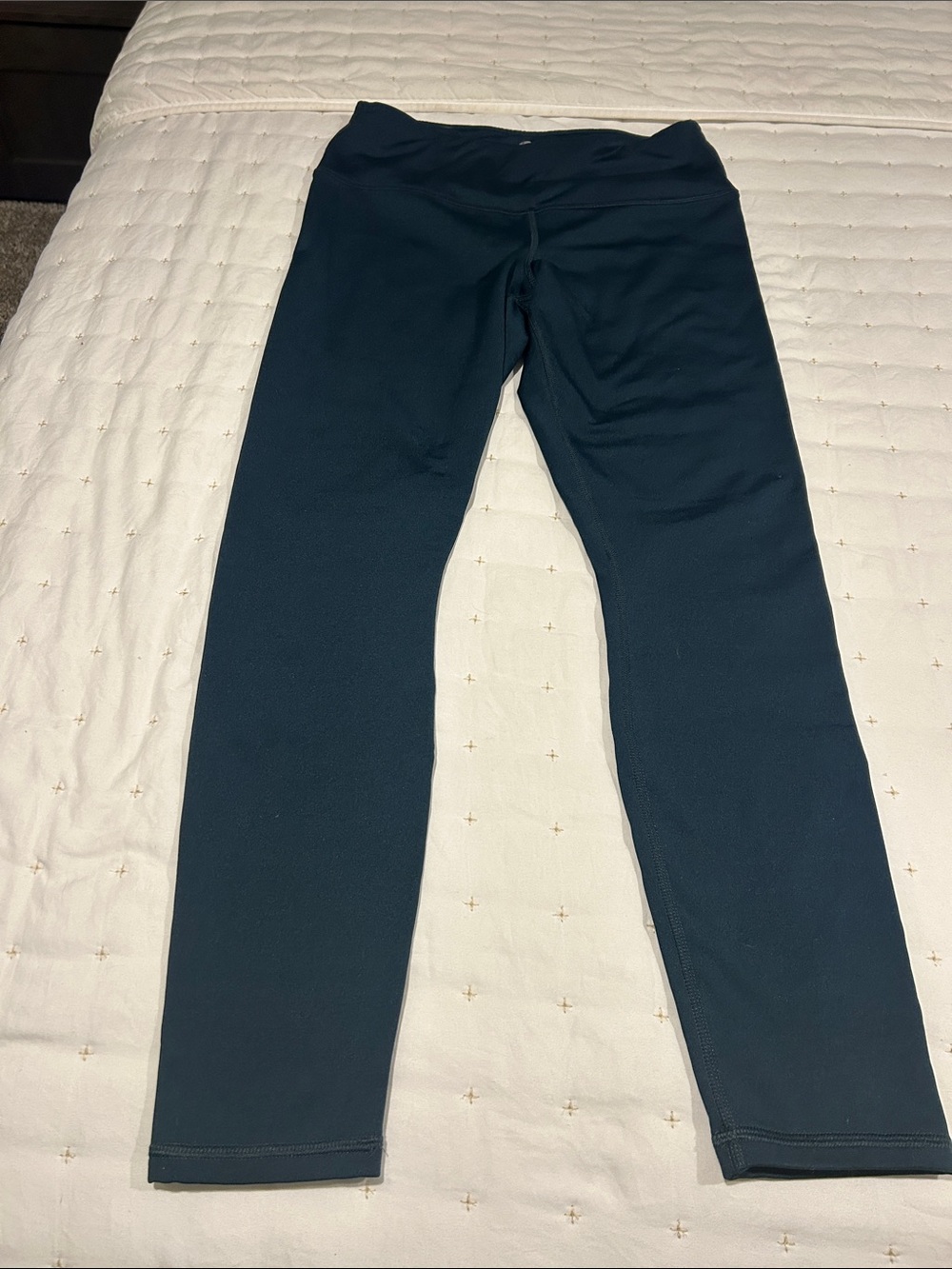 90 degree by Reflex. Active Leggings in Deep Teal lined with fleece